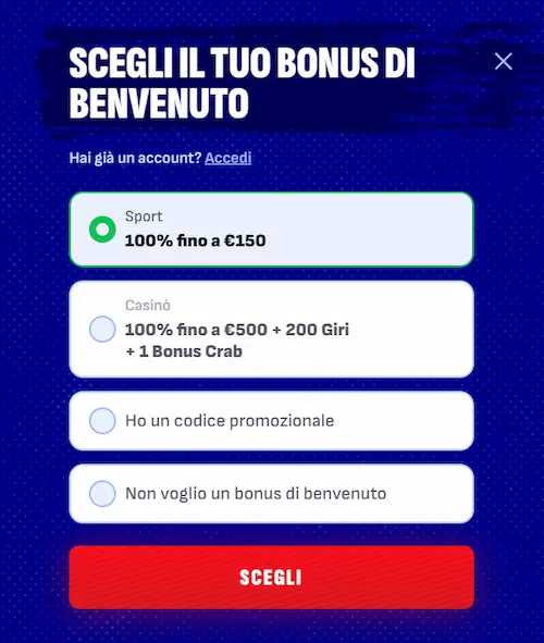 Bankobet Casino Italia reg